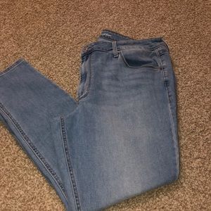 Euc old navy high rise super skinny jeans